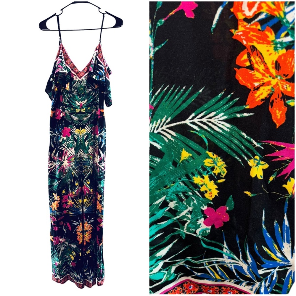 Flying Tomato Floral Jumpsuit-Size Large